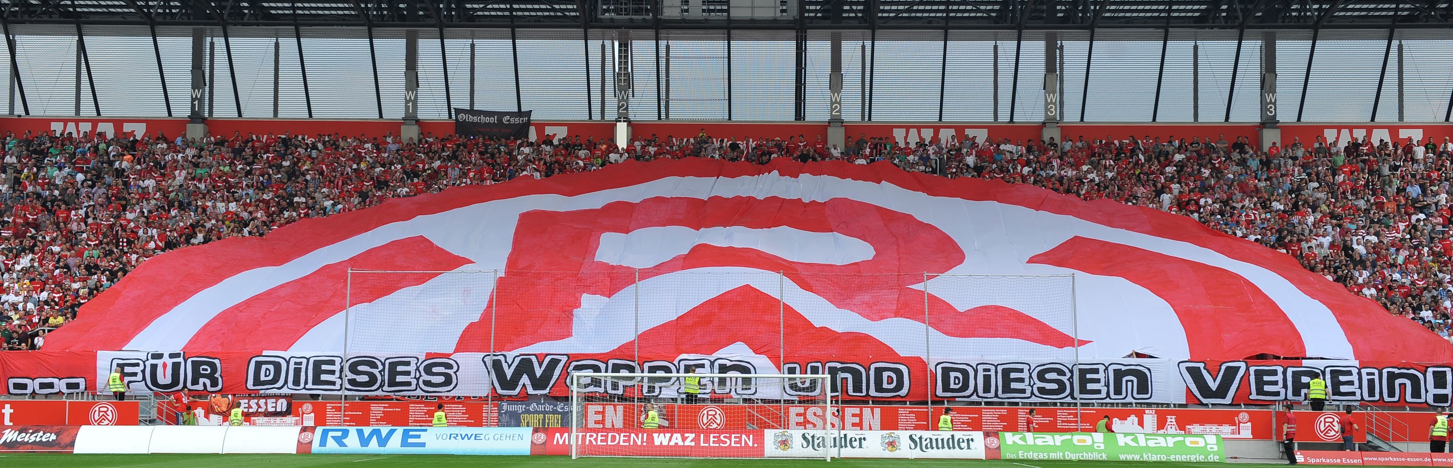 Am internationalen Tag des Ehrenamts sagt Rot-Weiss Essen "Danke". (Foto: Tillmann)