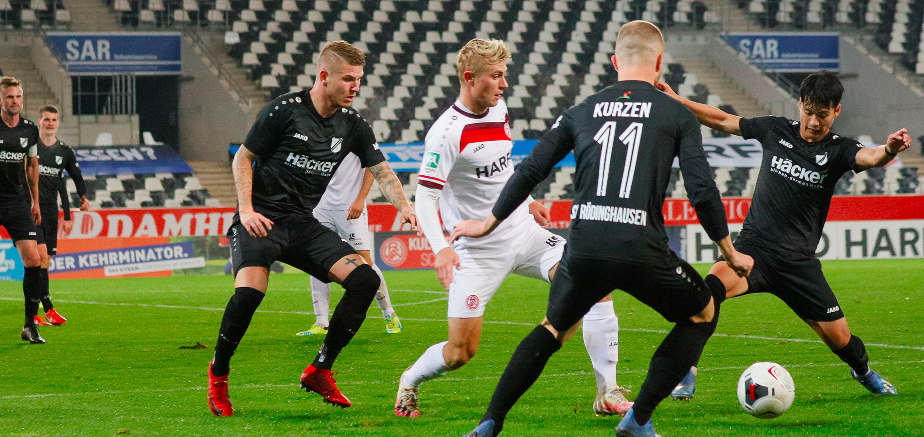 Durch Harenbrocks Hinspieltreffer platzte gegen den SV Rödinghausen der Knoten. (Foto: Endberg)