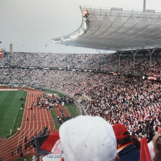 Schlafplatz Olympiastadion