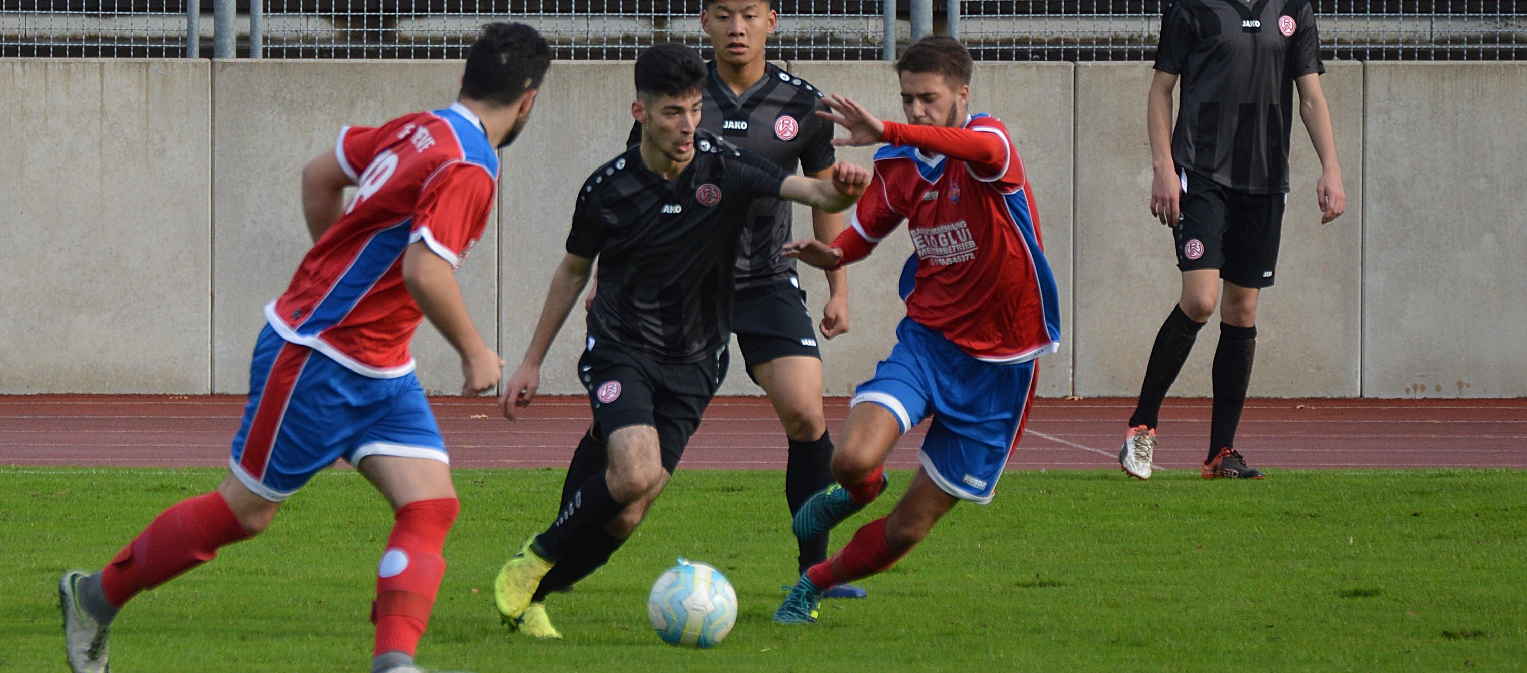 Die U19 von RWE konnte im Heimspiel gegen den 1. FC Kleve drei Punkte einfahren. (Foto: Skuppin)