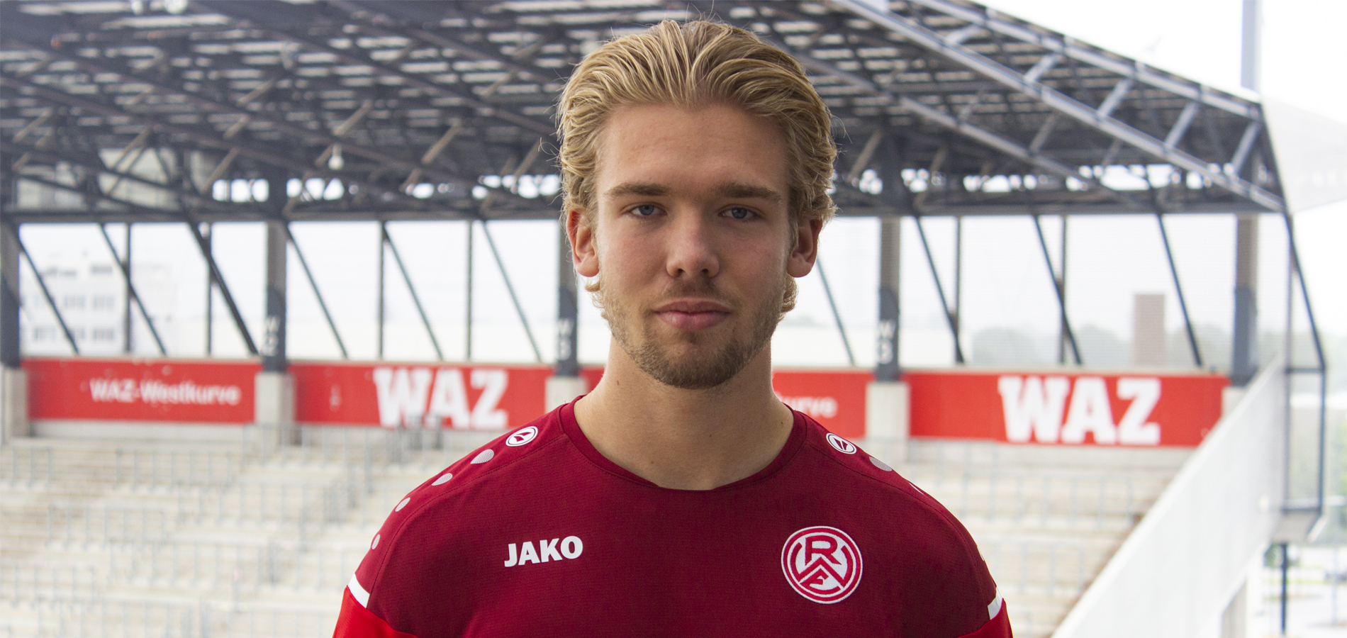 Felix Schlüsselburg spielt ab der kommenden Saison in rot-weiss.