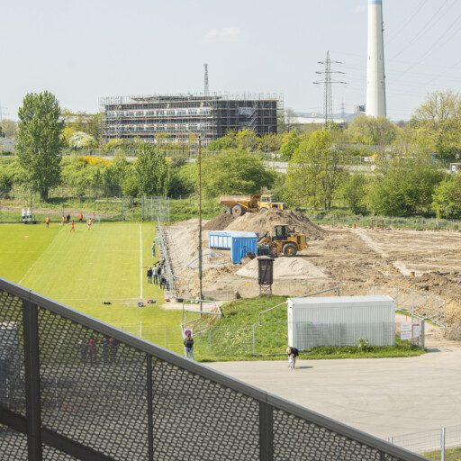 Update zum Umbau des Trainingsgeländes