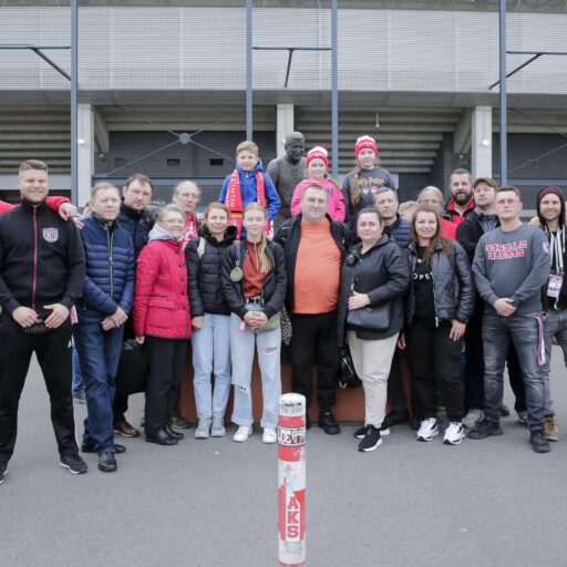 Rot-Weisse Spende für ukrainische Familie