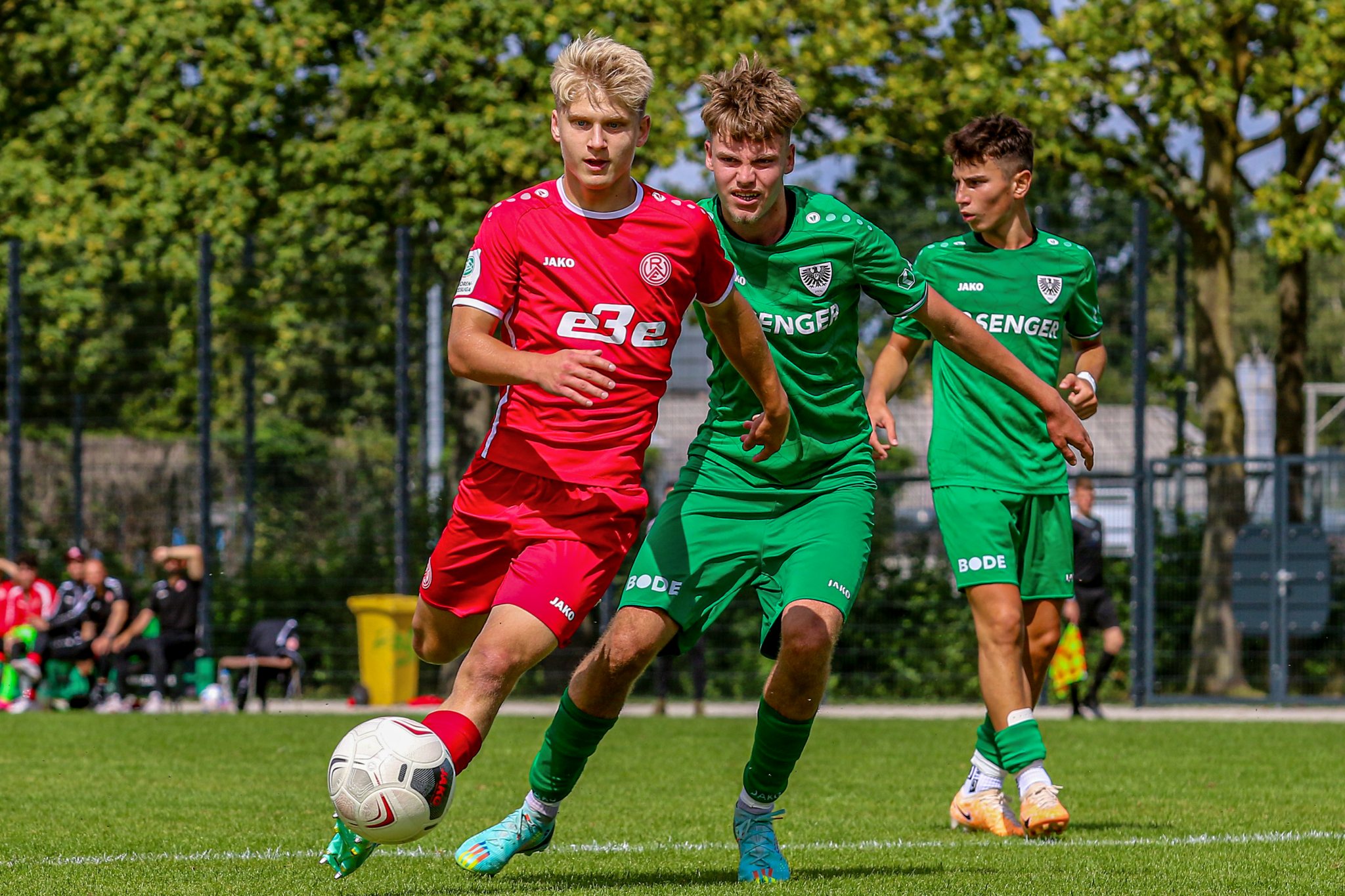 In der B-Junioren-Bundesliga wartete auf Rot-Weiss Essens U17 der 2. Spieltag.