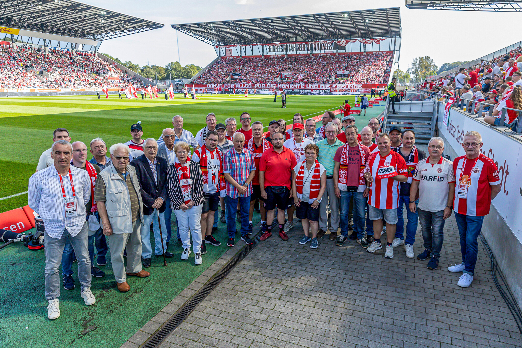 Jubilar-Empfang zum Regensburg-Spiel – Rot-Weiss Essen