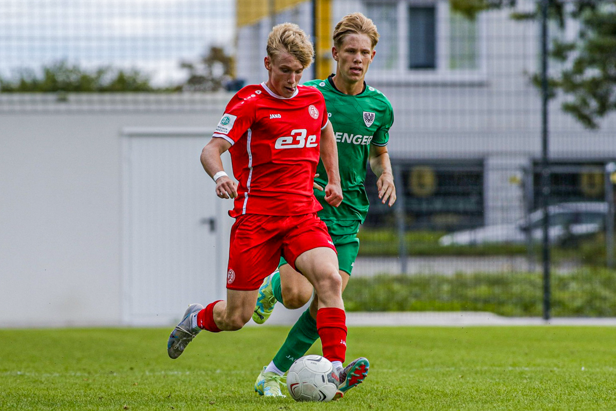 Auf die Rot-Weiss Essen-U17 wartet das letzte Bundesligaspiel, bevor es in die Länderspielpause geht.