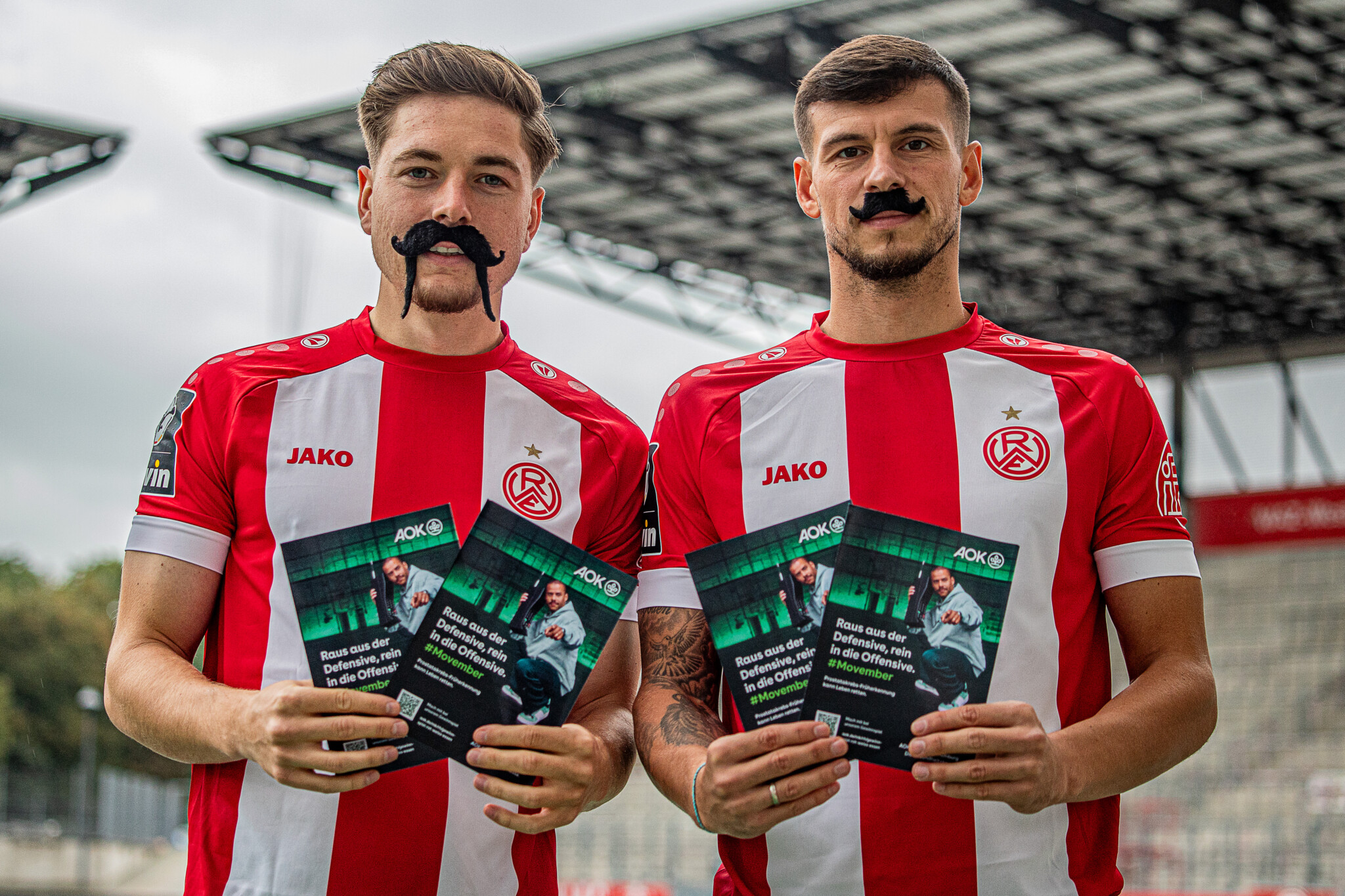AOK Rheinland/Hamburg, Stadt und RWE bleiben bei Vorsorge am Ball – Rot-Weiss Essen
