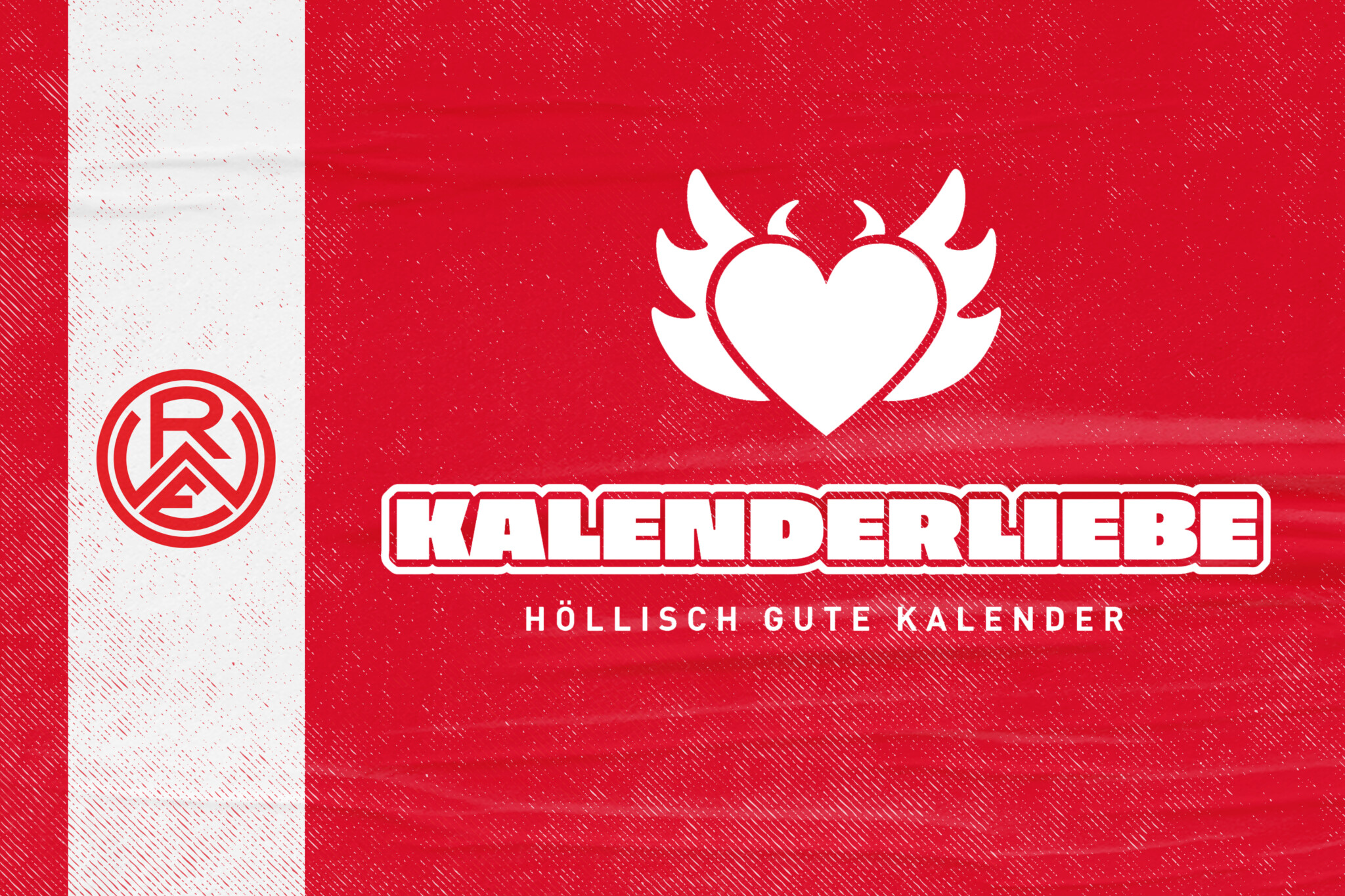 Kalenderliebe zeigt Herz für RWE – Rot-Weiss Essen