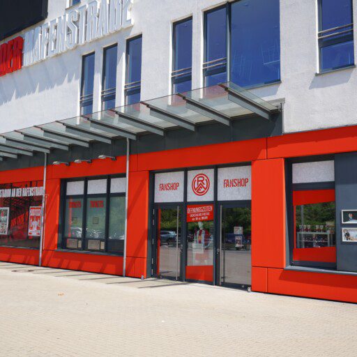 Fanshop vorübergehend geschlossen