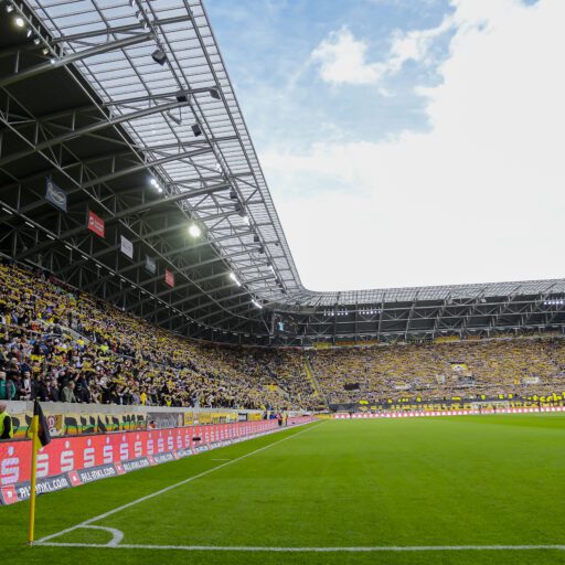 Fan-Hinweise vor Dynamo Dresden
