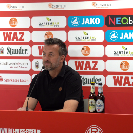 Pressekonferenz vor dem Sandhausen-Heimspiel