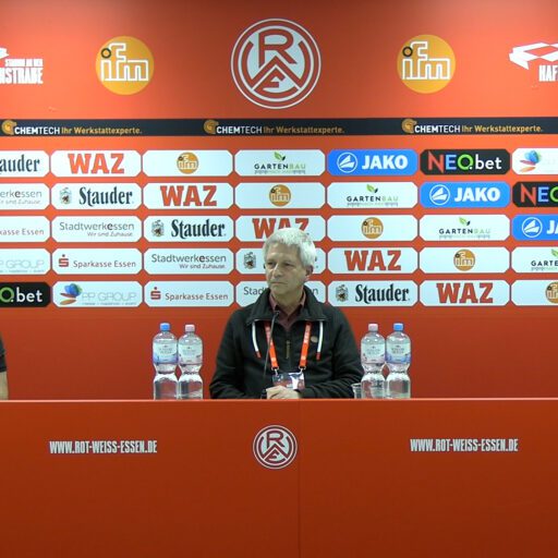 Pressekonferenz nach dem letzten Heimspiel 2024