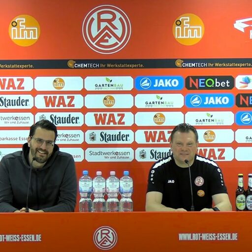 Pressekonferenz vor dem Hannover-Heimspiel