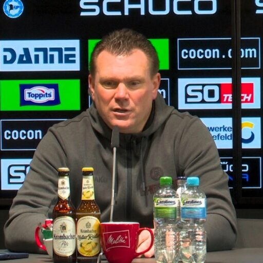 Pressekonferenz nach dem Auswärtssieg in Bielefeld