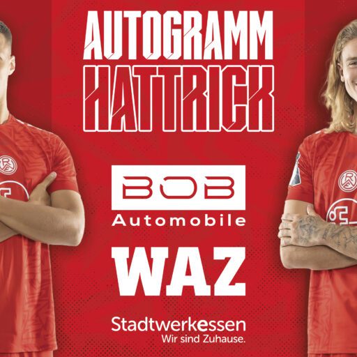 Der RWE-Autogramm-Hattrick im März