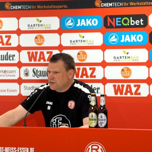 Pressekonferenz vor dem Heimspiel gegen Waldhof Mannheim