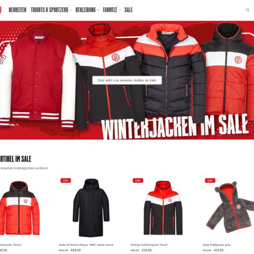 Ab sofort: Neuer Onlineshop von Rot-Weiss Essen