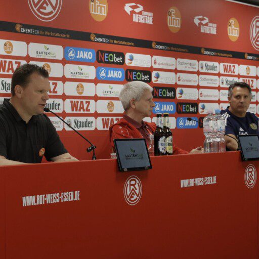 Pressekonferenz nach der Niederlage gegen Saarbrücken