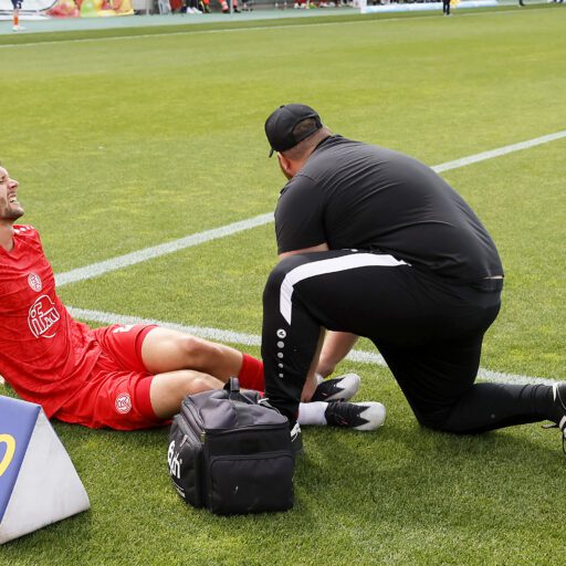Torben Müsel: Außenbandriss im Knöchel