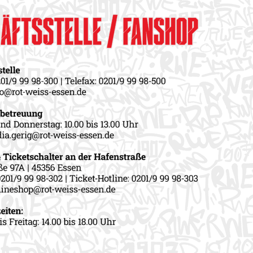 Geschäftsstelle/Fanshop