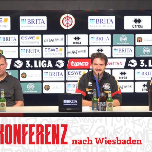Die Pressekonferenz nach SV Wehen Wiesbaden