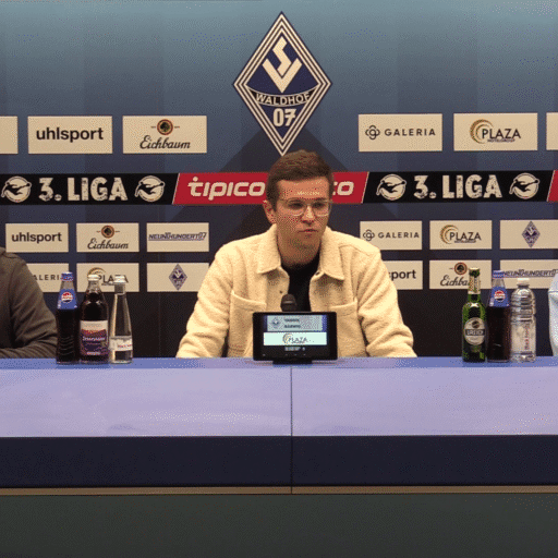 Pressekonferenz nach Mannheim