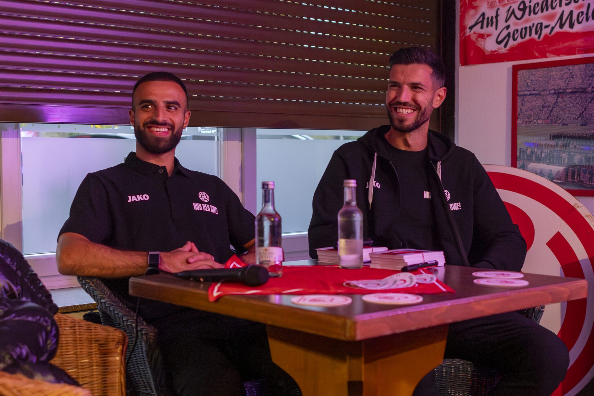 Hüttenabend mit Ramien Safi und Klaus Gjasula – Rot-Weiss Essen