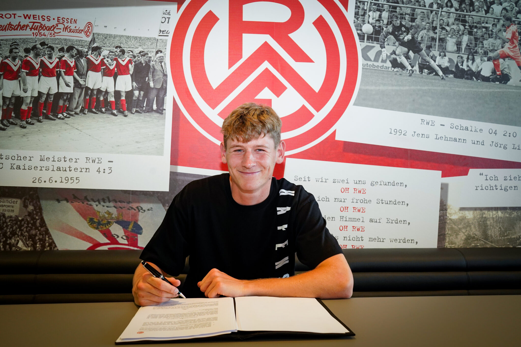 RWE verlängert vorzeitig mit Gianluca Swajkowski – Rot-Weiss Essen