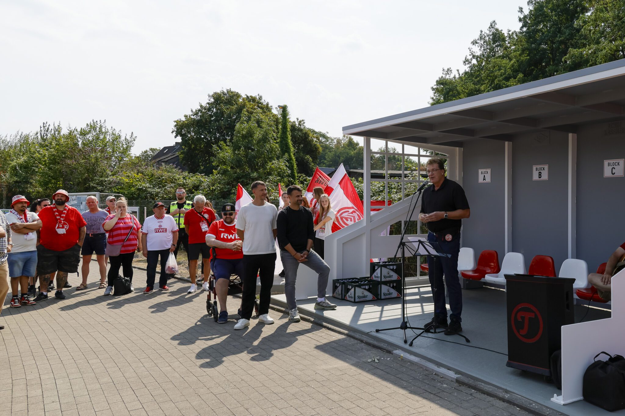 RWE-Geschichte zum Entdecken: Die „Kleine Gruga“ ist fertig – Rot-Weiss Essen