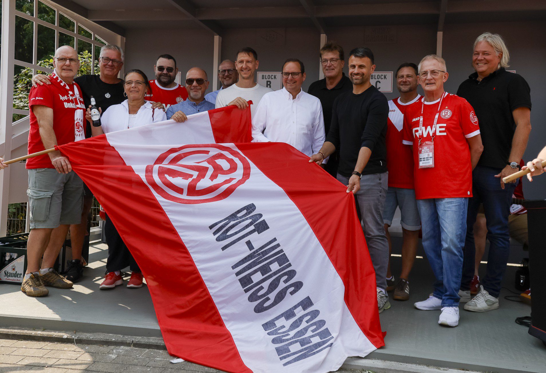 RWE-Geschichte zum Entdecken: Die „Kleine Gruga“ ist fertig – Rot-Weiss Essen