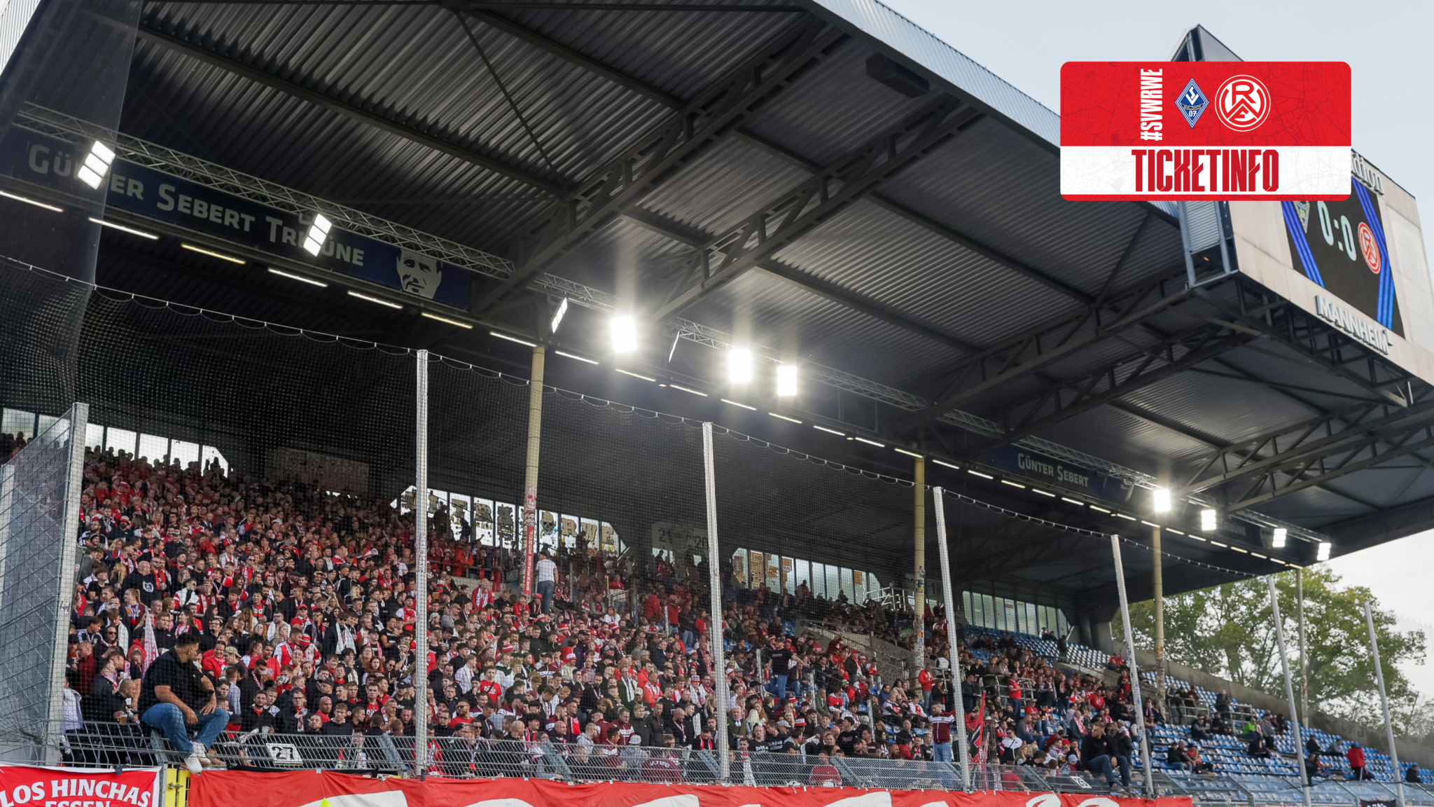 Auswärts in Mannheim: Allesfahrer-Vorverkauf ab Mittwoch – Rot-Weiss Essen