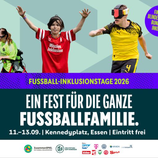 Inklusion durch Fußball: Rot-Weiss Essen unterstützt DFB-Stiftung