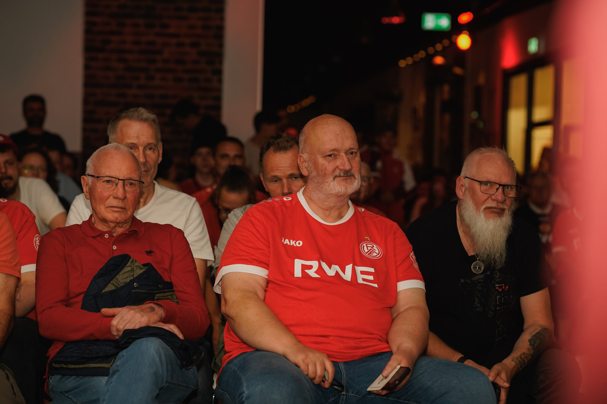 Großer Andrang: 270 RWE-Fans kamen zum ersten Zechenabend – Rot-Weiss Essen