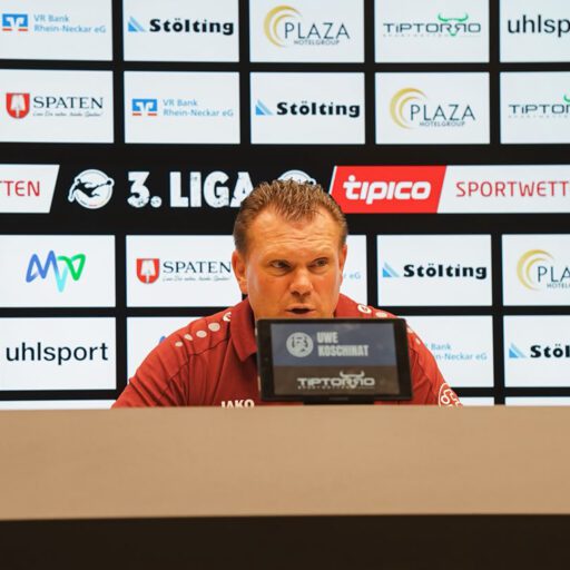 Pressekonferenz nach Mannheim