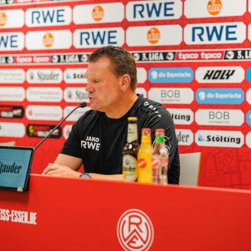 Pressekonferenz vor Münster