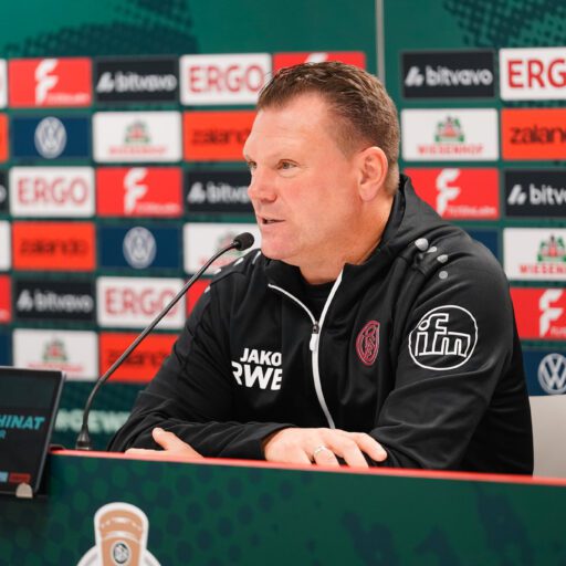 Pressekonferenz vor Leipzig