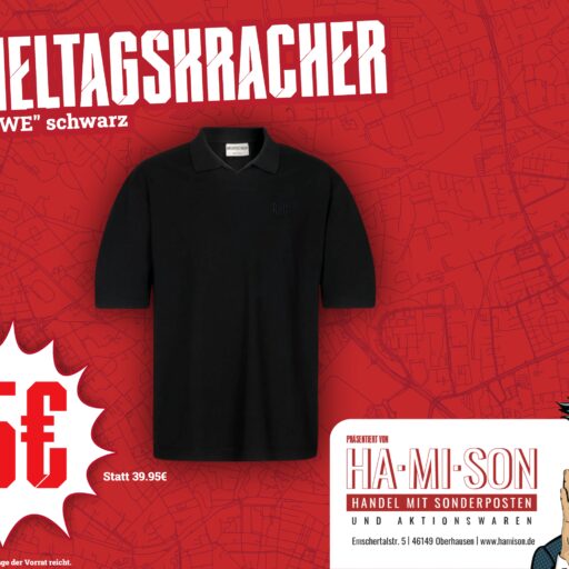 Spieltagskracher: Polo „RWE“ Schwarz