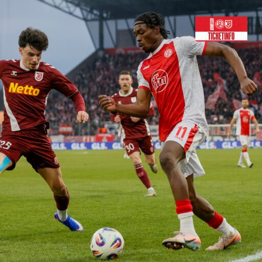 Heimspiel gegen Regensburg: Mitglieder-Vorverkauf ab Montag