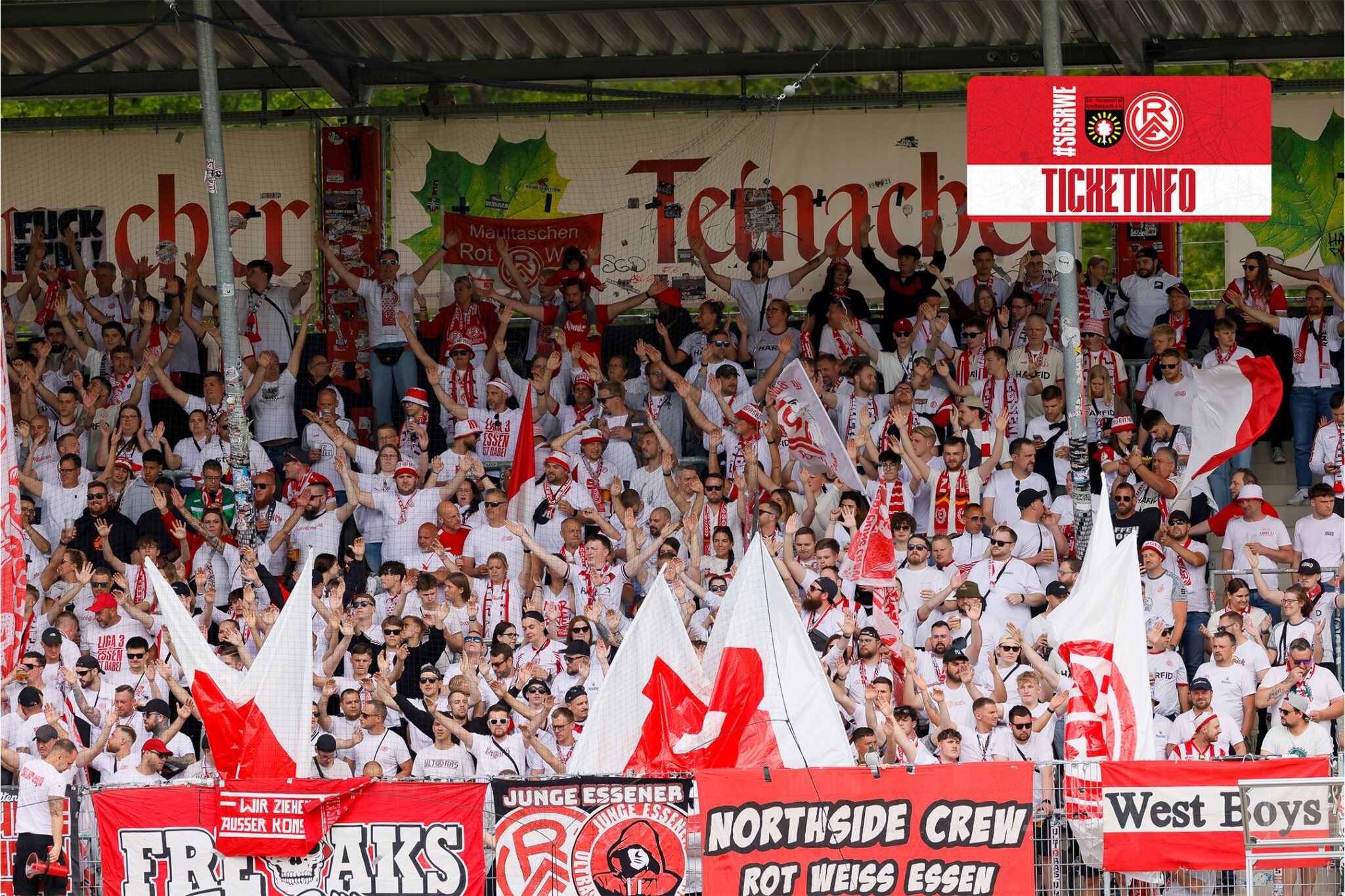 Auswärts in Großaspach: Allesfahrer-Vorverkauf startet Montag – Rot-Weiss Essen