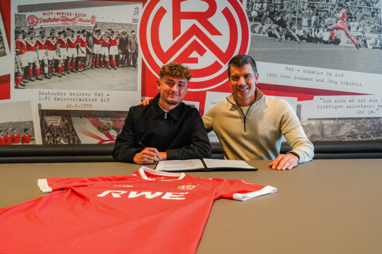 Profivertrag bei RWE für Fadih Vasic – Rot-Weiss Essen